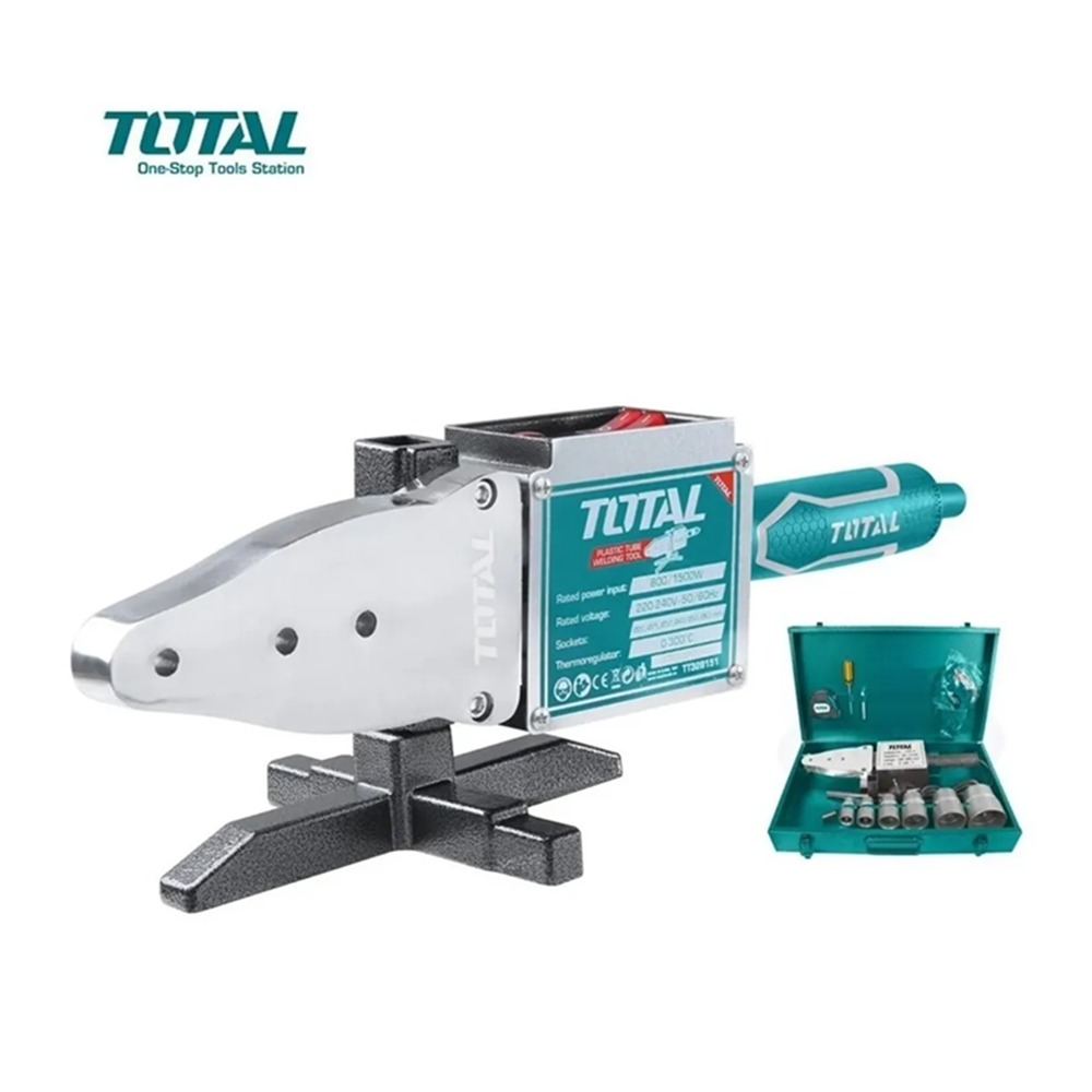 MAQUINA TERMOFUSORA 800/1500W 20-63MM TOTAL TT328151 - 2