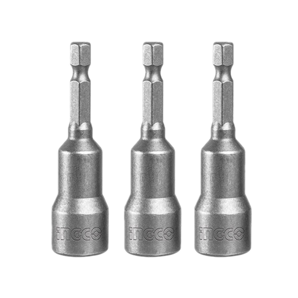 ADAPTADORES INGCO AMN1031 PARA TALADRO 10 MM PUNTA MAGNETICA 3 PIEZAS - 1