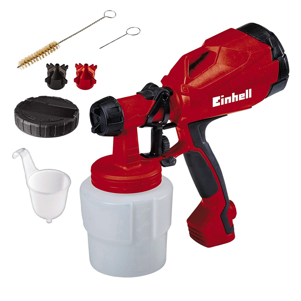 PISTOLA DE PINTURA EINHELL 4260005 ELECTRICA PULVERIZADOR 400 W - 1