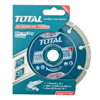 DISCO DIAMANTADO TOTAL TAC2111153 SEGMENTADO 4 1/2 115 MM - 1