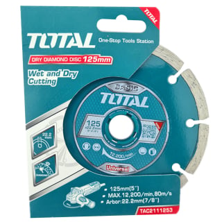 DISCO DIAMANTADO TOTAL TAC2111253 SEGMENTADO 5 125 MM - 1