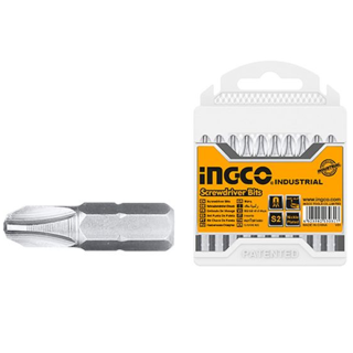 PUNTAS INGCO SDB11PH213 PHILLIPS HEX S2 PH2 20PC MAGNETICO - 1
