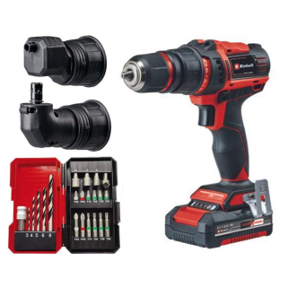 TALADRO ATORNILLADOR 18V BAT+ CARG+ BROCAS EINHELL - 1