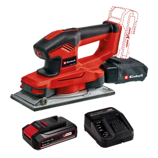 LIJADORA EINHELL 4460720-12 ORBITAL 18 V BAT + CARG 4460720 - 1