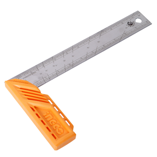 ESCUADRA CARPINTERIA INGCO HAS123002 CARPINTERO ESQUINA 12 PULG ACERO - 1
