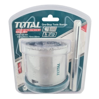 BROCA SIERRA COPA DIAMANTADA 6 PCS TOTAL TAC44061 - 1
