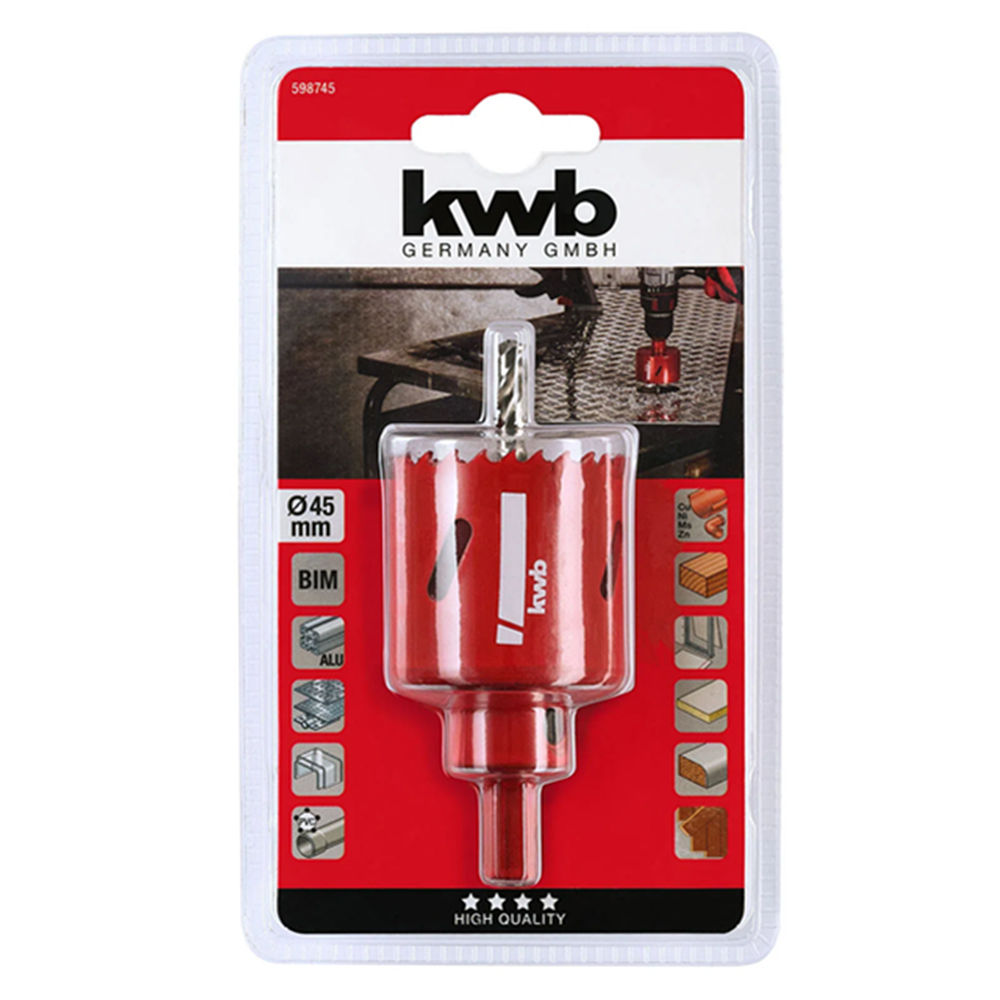 SIERRA COPA BI-METAL 45MM KWB 598745 - 2
