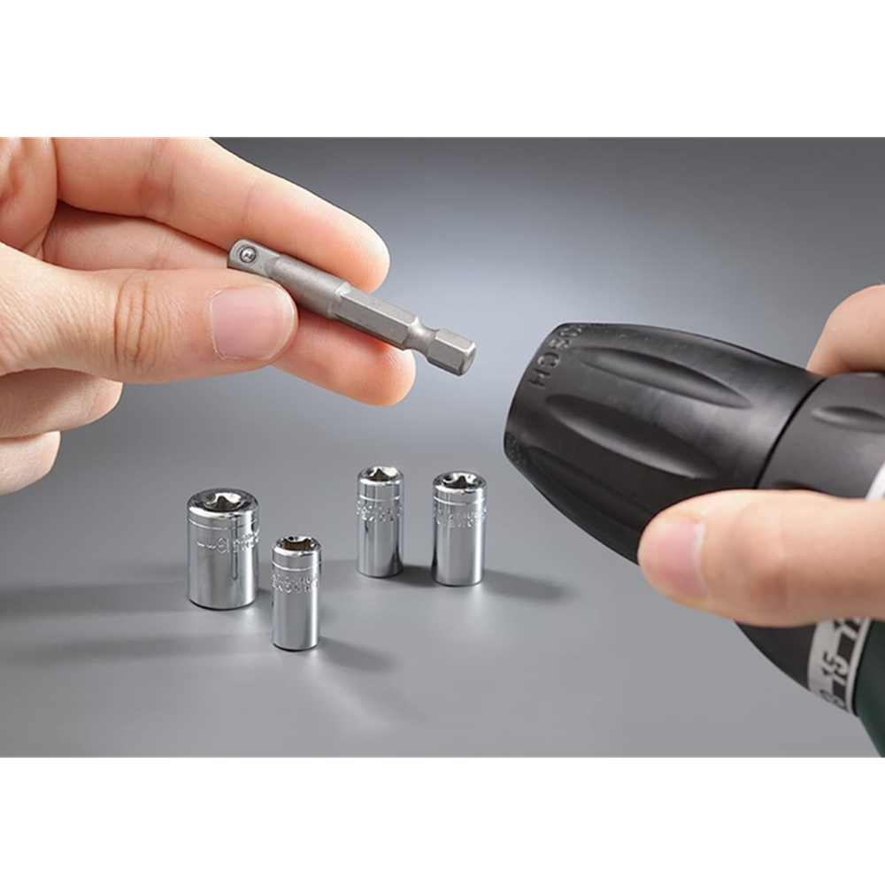 KIT KWB 105110 DADOS Y ADAPTADOR PARA TALADRO 5 PIEZAS - 3