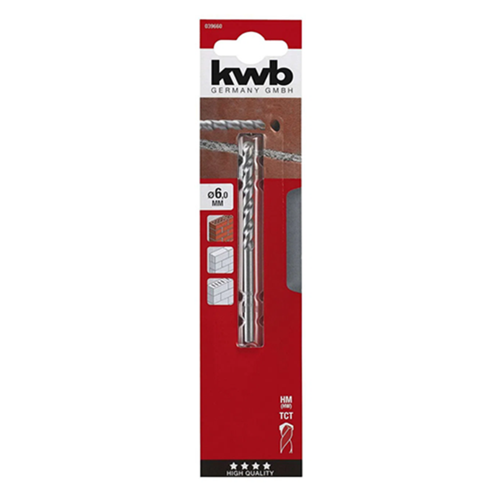 BROCA KWB 39660 PARA CONCRETO 6 MM - 1
