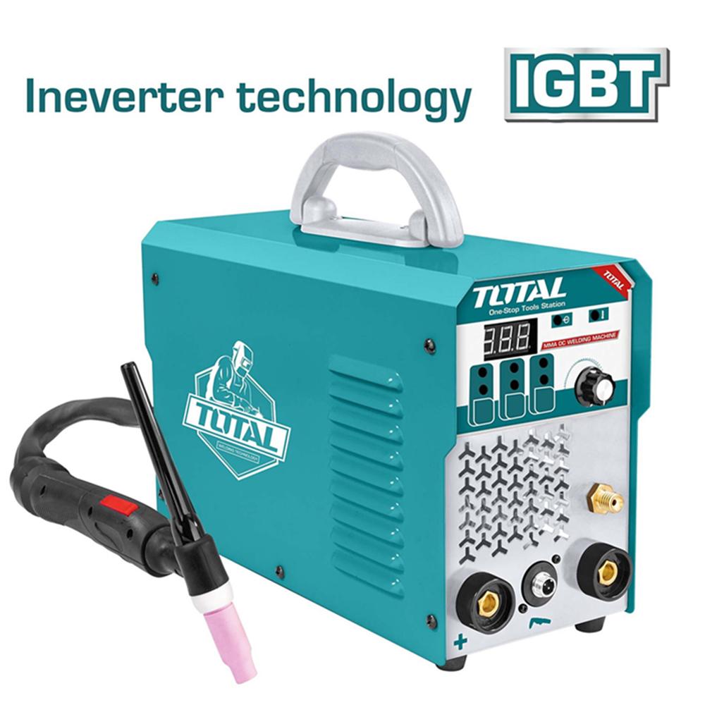 SOLDADORA TOTAL TIG1601 MAQUINA 160 AMP - 2