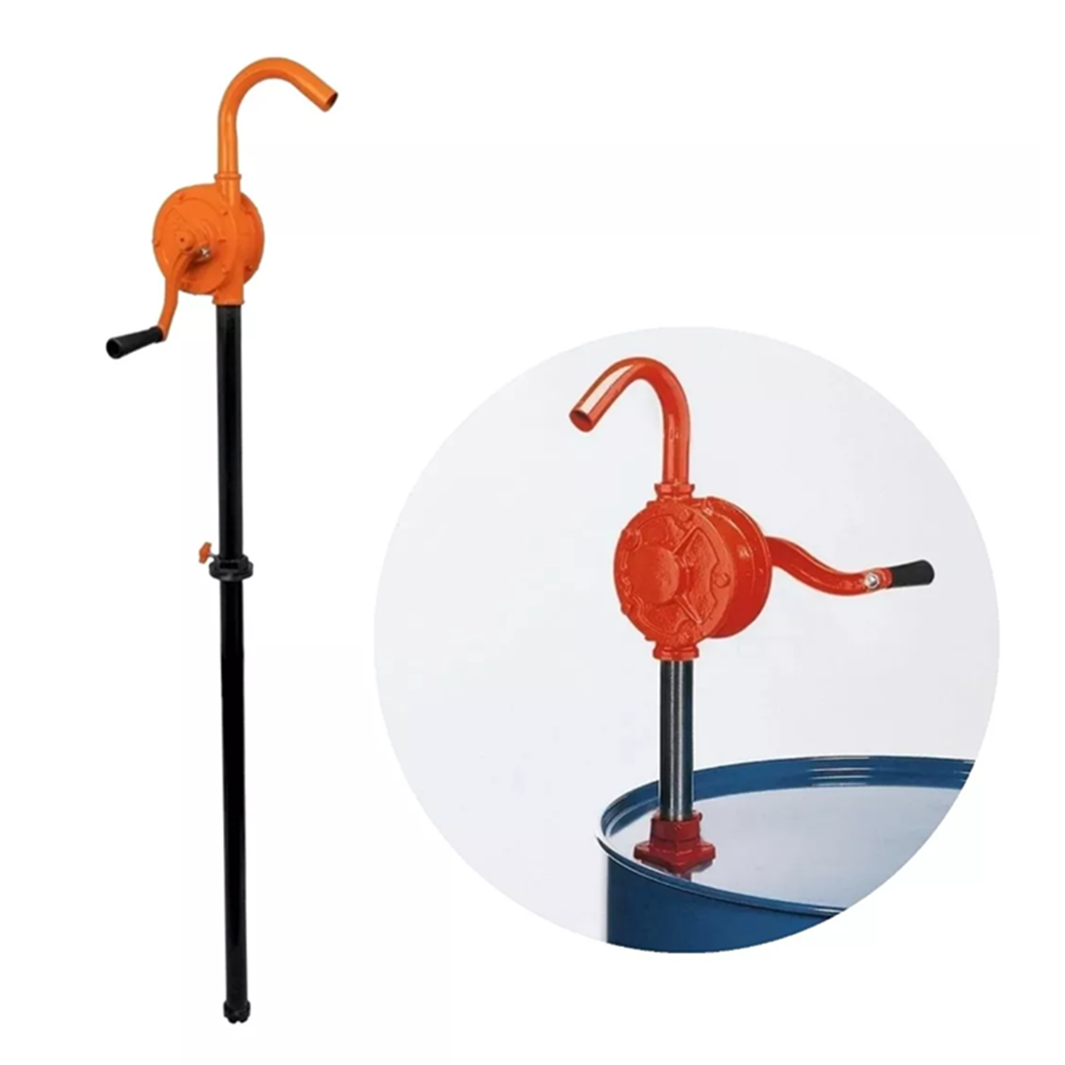 BOMBA TOOLMAK TMK19500 ROTATIVA MANUAL EXTRACTOR ACEITE FLUIDOS - 3