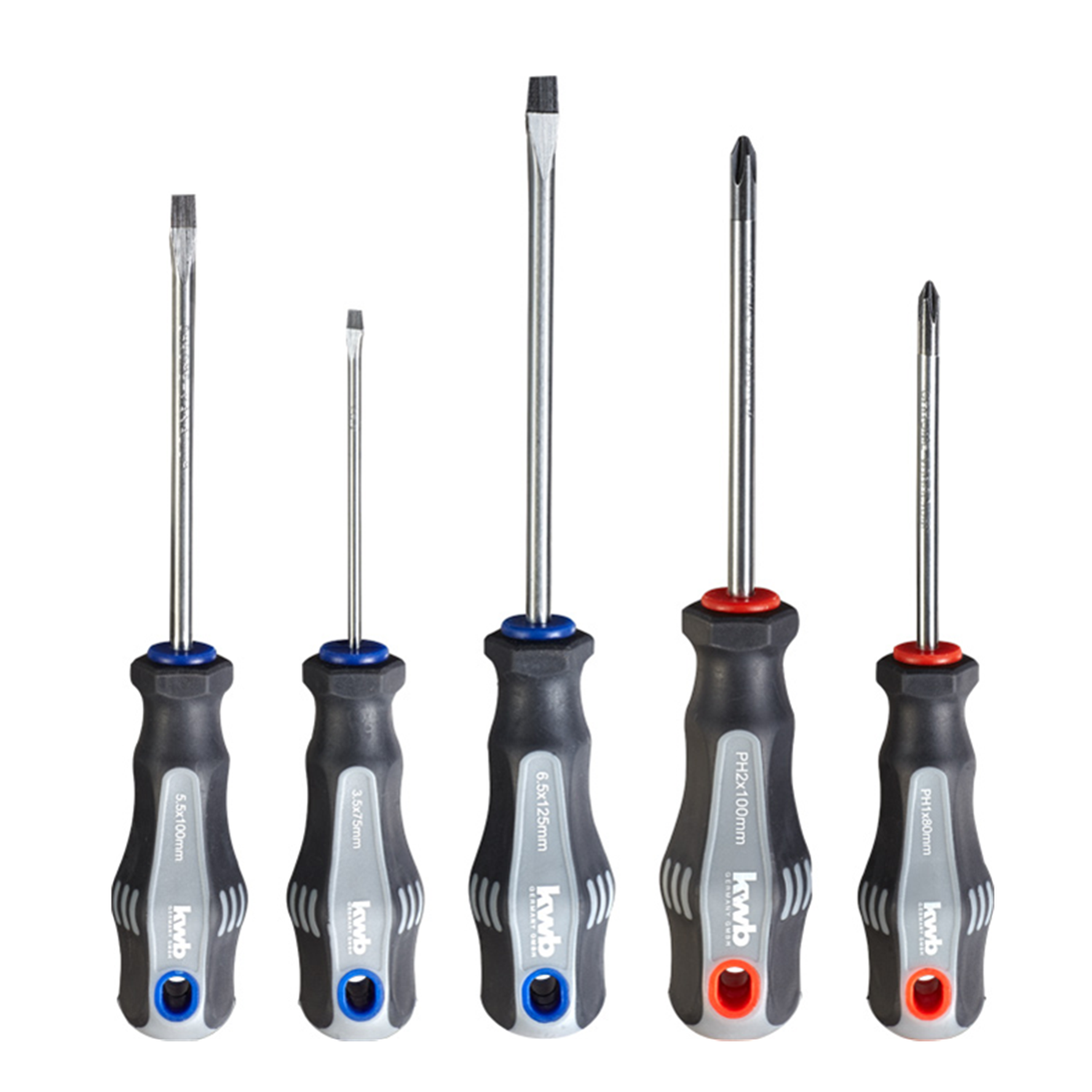 SET HERRAMIENTAS KWB DESTORNILLADORES 665205 5 PIEZAS - 1