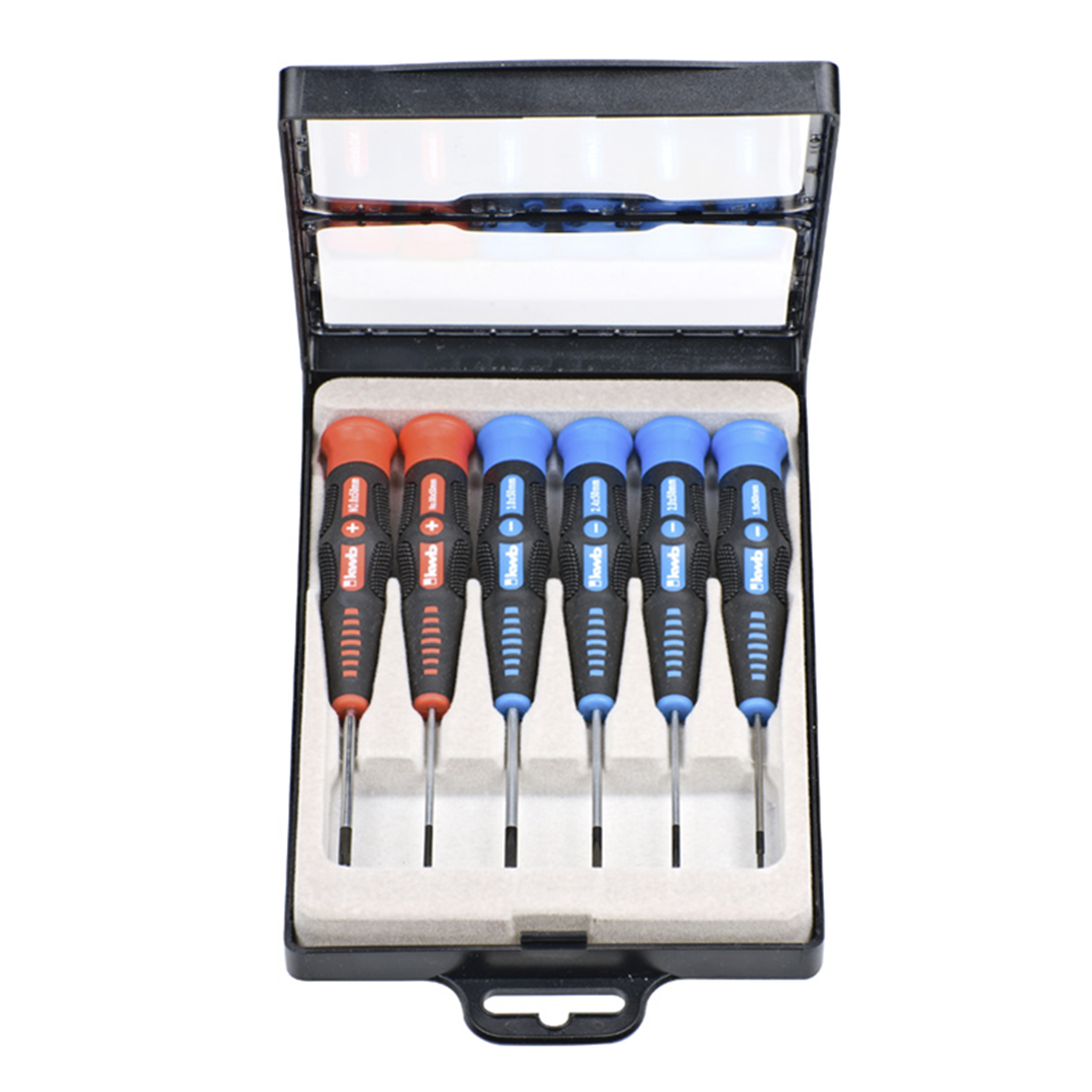 KIT JUEGO DESTORNILLADORES DE PRECISION 6 PIEZAS KWB 146100 - 2