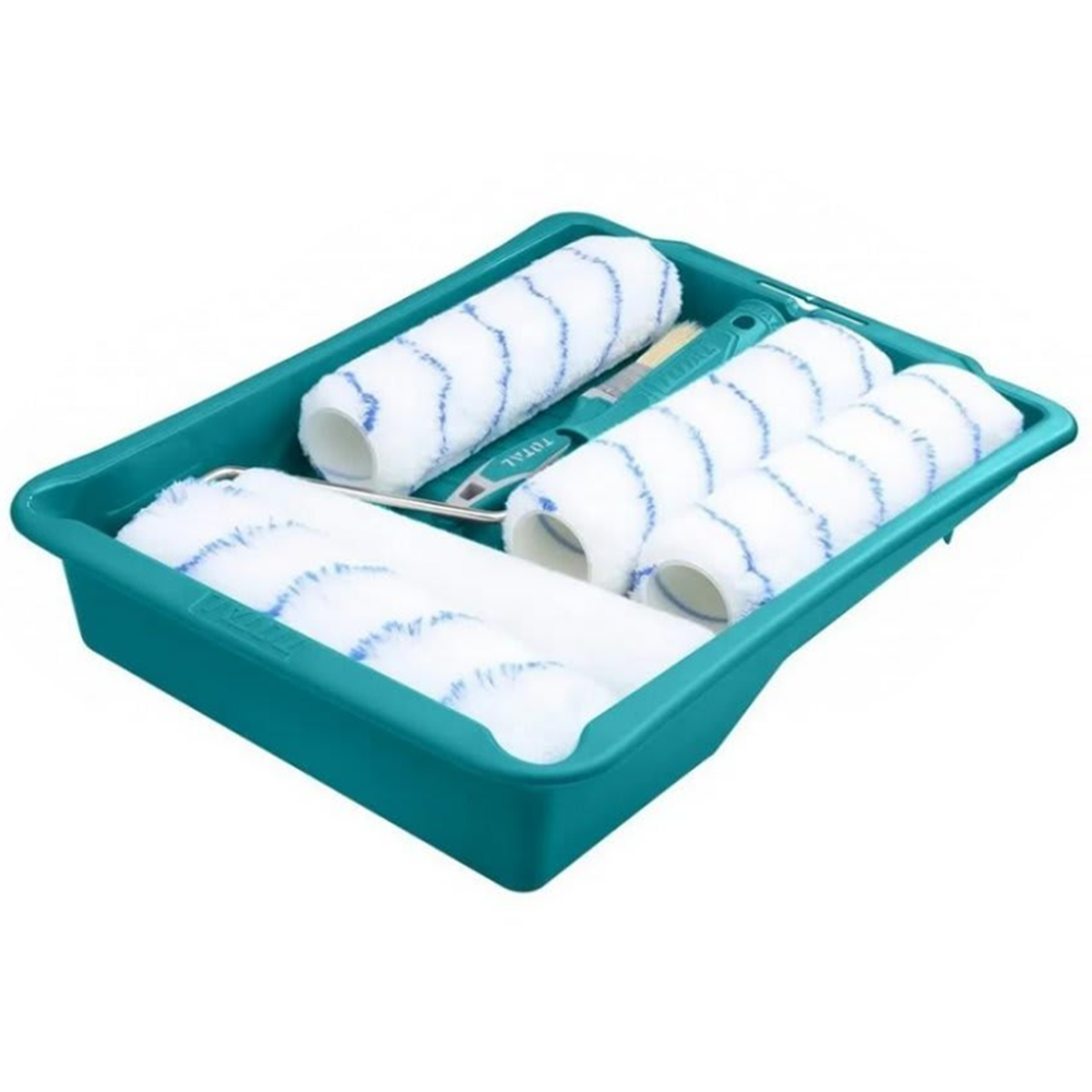 SET PINTURA TOTAL THT811223081 BANDEJA RODILLO 8 PIEZAS  - 1