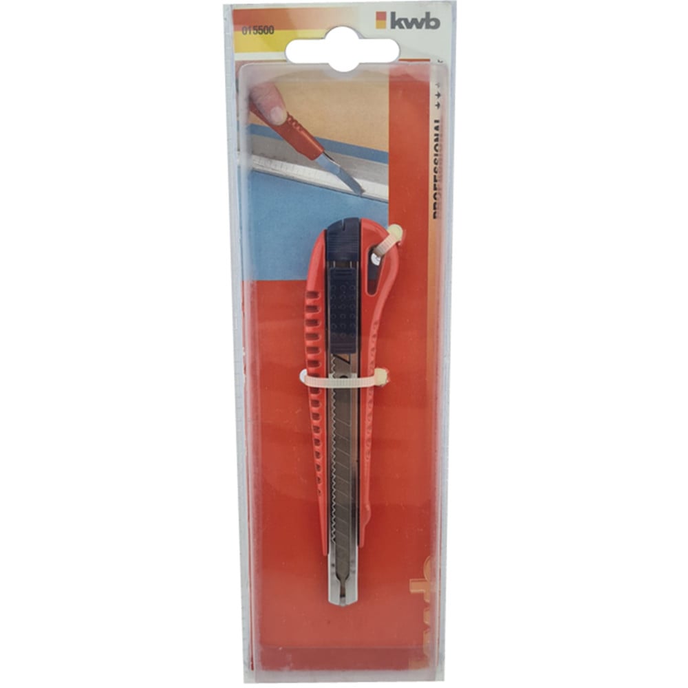 CORTA CARTON CUCHILLO CARTONERO 9MM KWB 015500 - 1