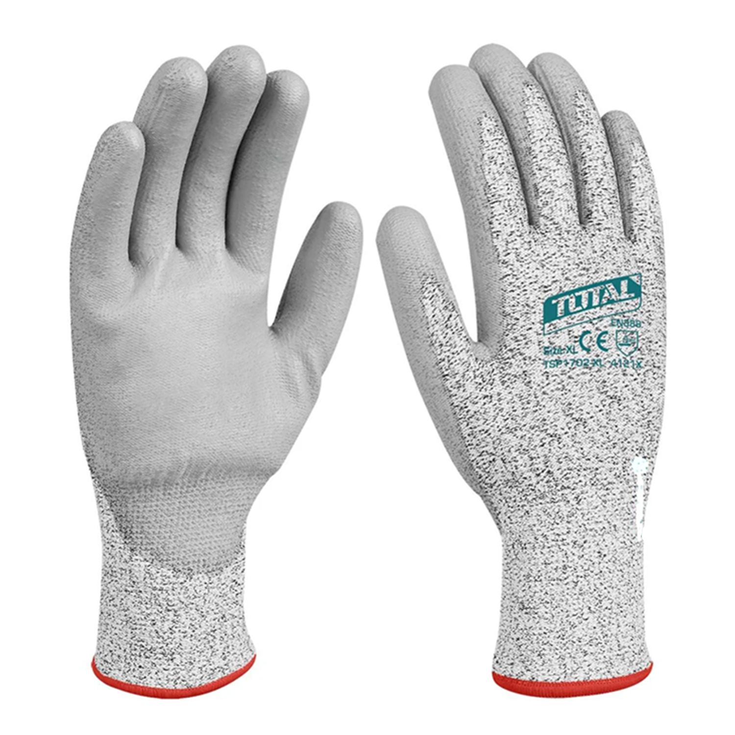 PAR DE GUANTES ANTICORTE XL TOTAL TSP1702-XL - 1