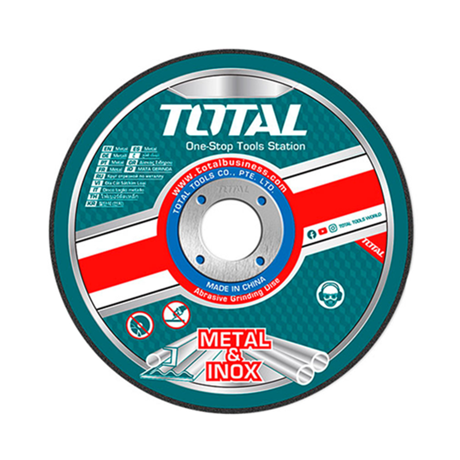 DISCO CORTE TOTAL TAC2162301 METAL ACERO INOX 9 230 MM - 1