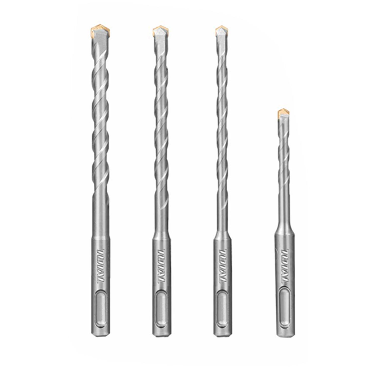 KIT TOTAL TACSD1945 JUEGO DE BROCAS SDS-PLUS 4 PIEZAS - 1