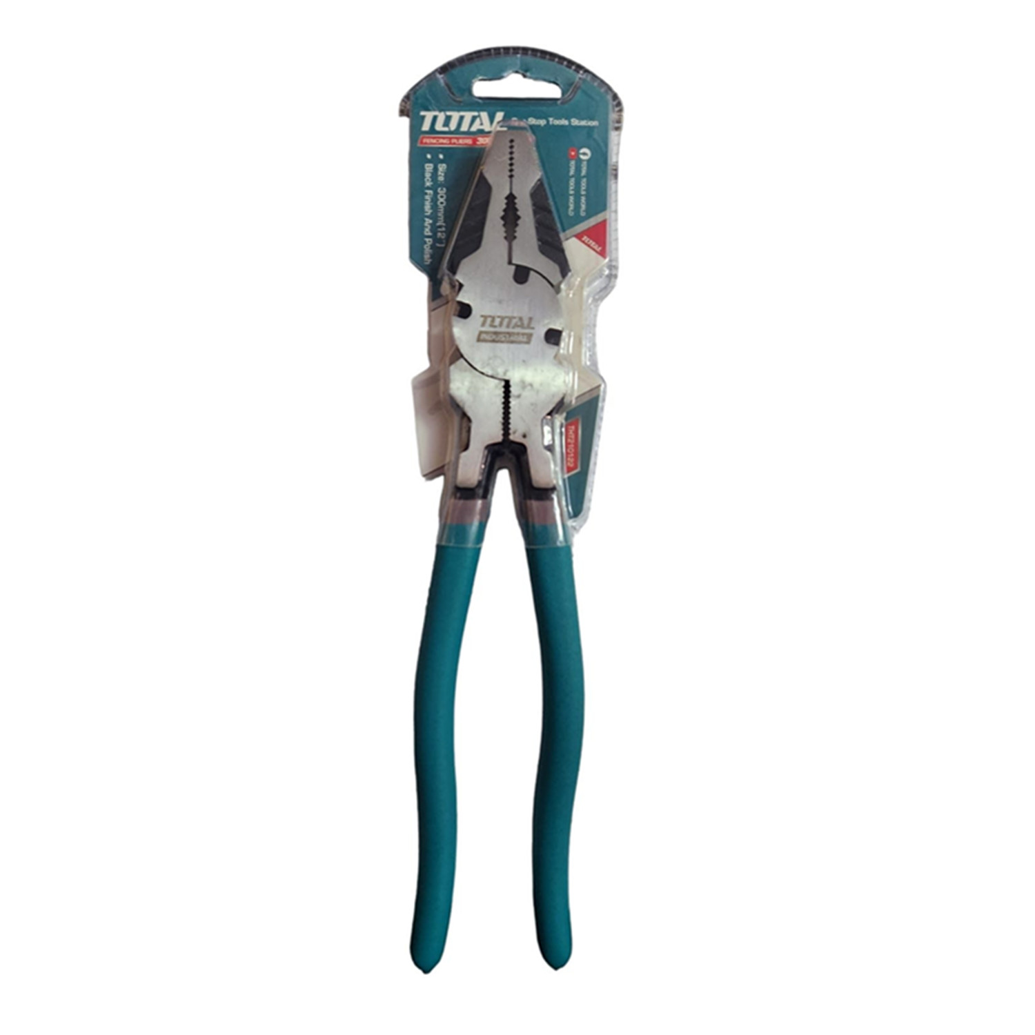 ALICATE UNIVERSAL ENFIERRADOR 12 PULGADAS TOTAL THT210122 - 1