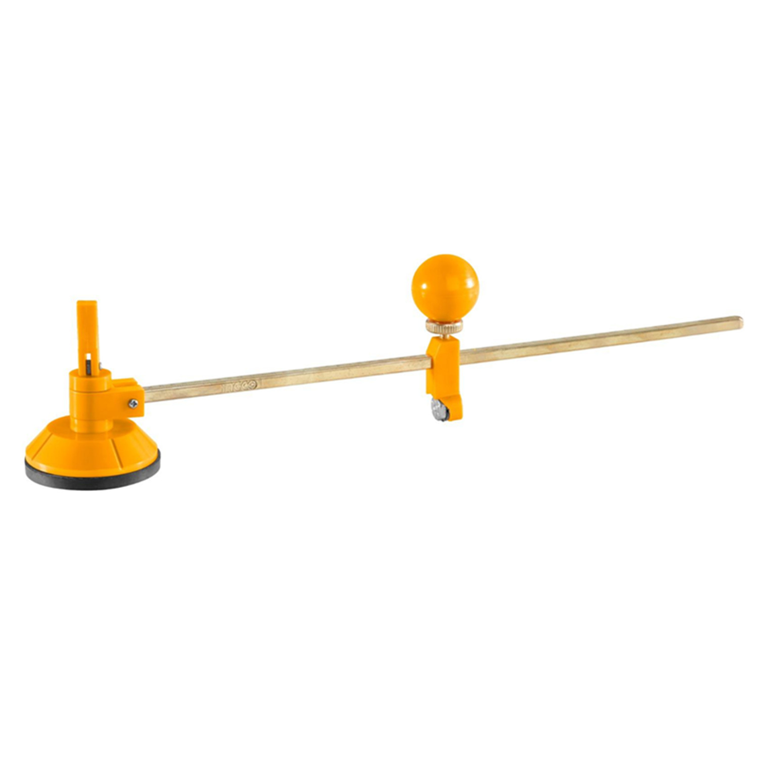 MARCADOR CORTADOR VIDRIO CIRCULAR COMPÁS RULETA 30CM INGCO - 1