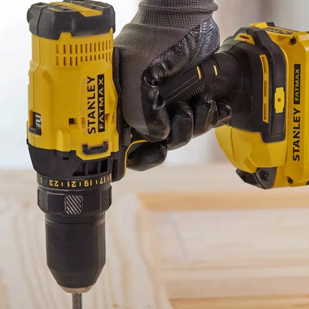 TALADRO ATORNILLADOR INALAMBRICO 13MM 20V 2BAT+ CARG STANLEY - 3