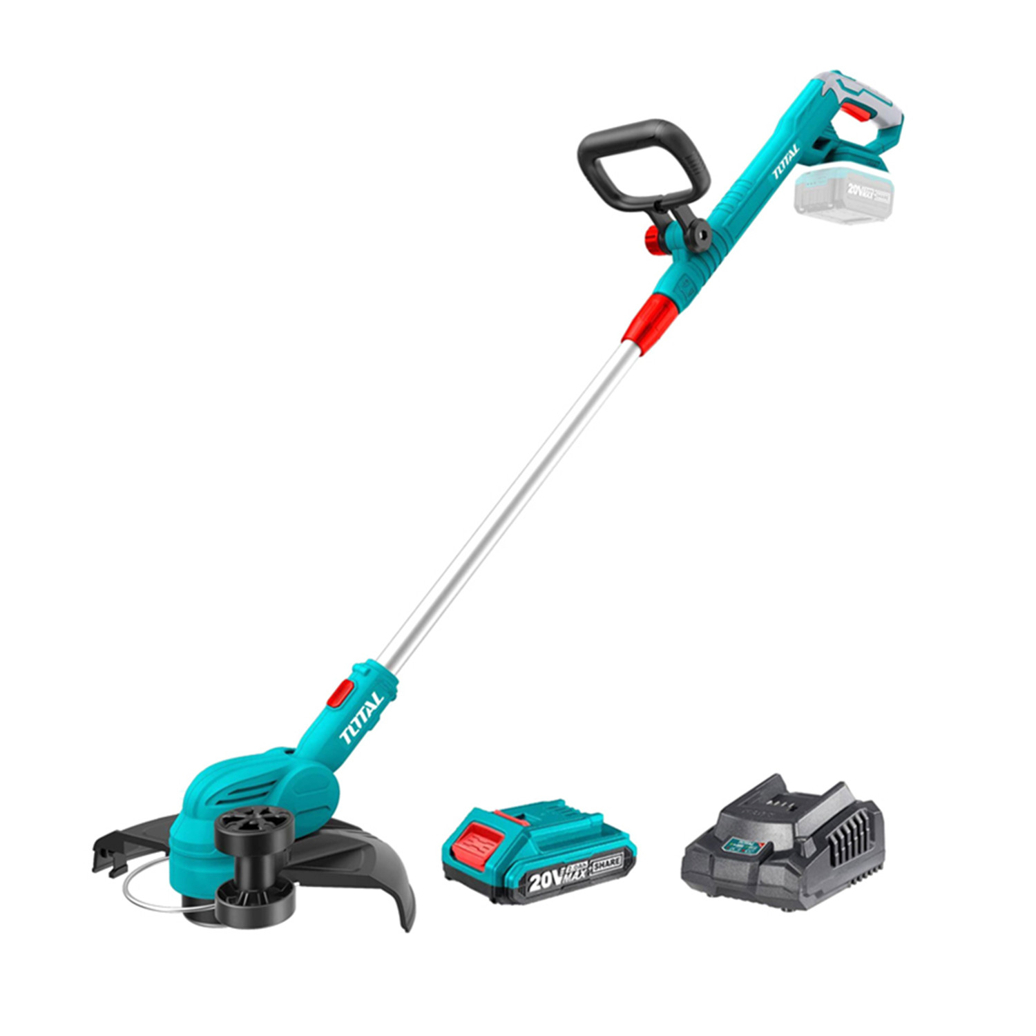 ORILLADORA INALAMBRICA TOTAL TGTLI203285 20 V BAT+ CARG - 1