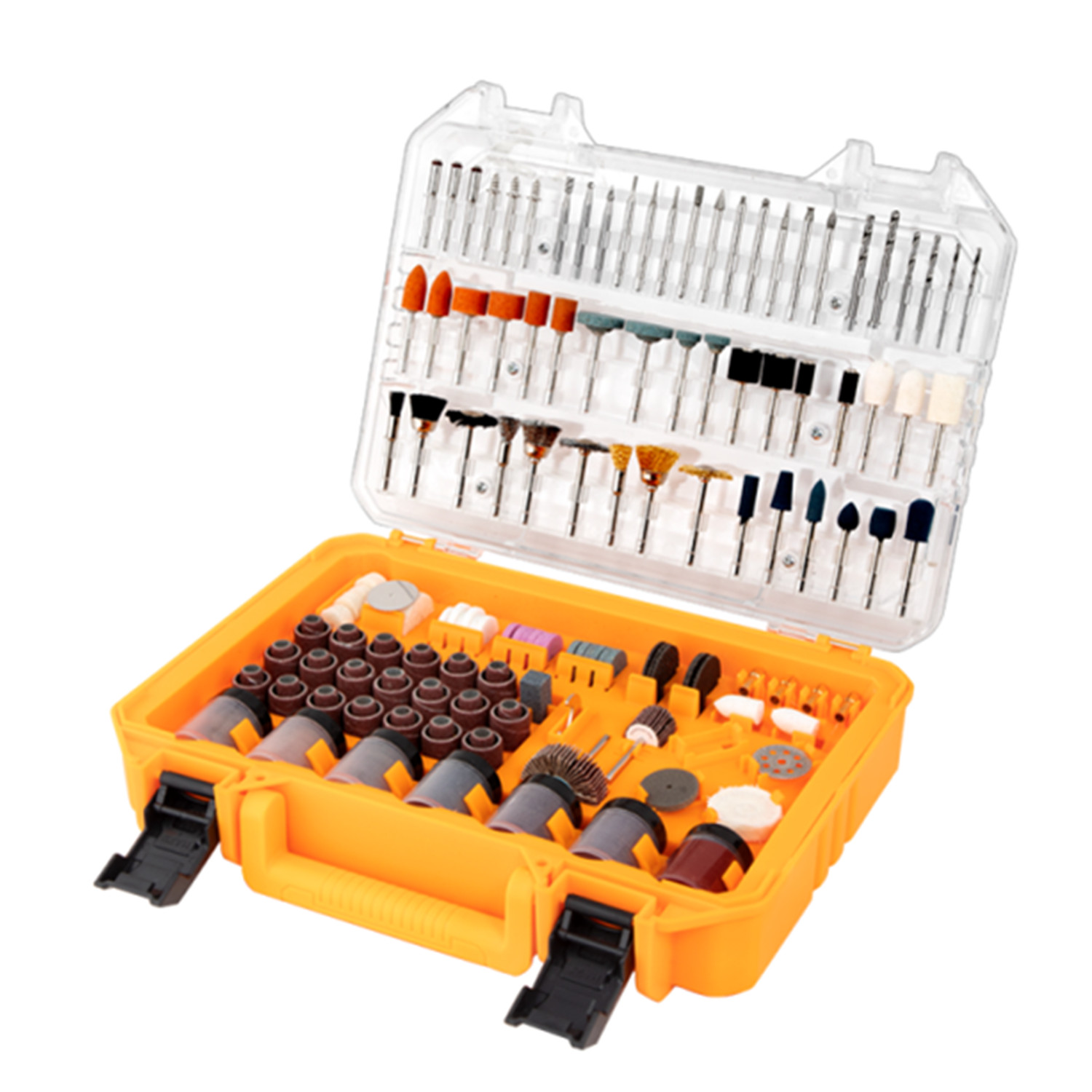 KIT SET JGO DE ACC. PARA MINITORNO TIPO DREMEL 420PCS INGCO - 1