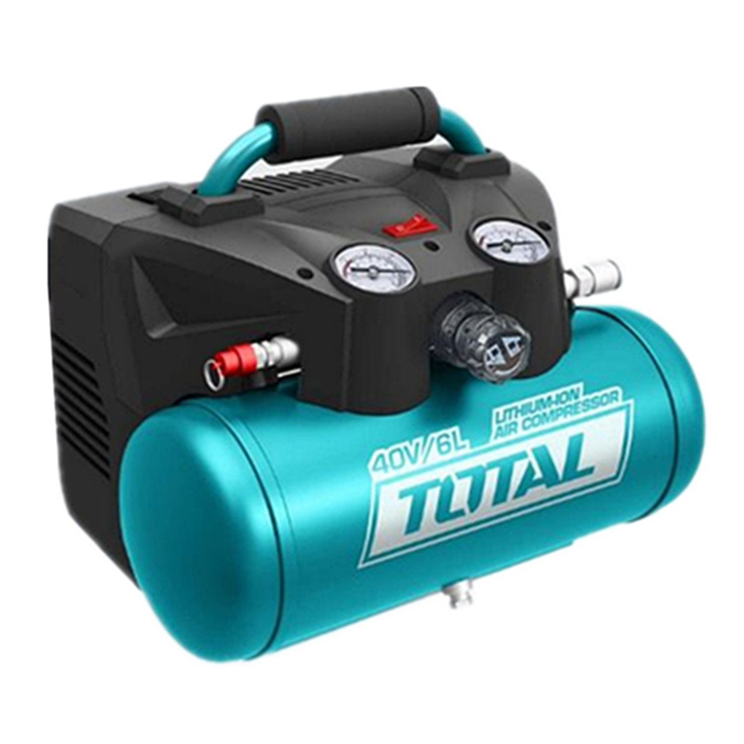 COMPRESOR AIRE INALÁMBRICO 40V 6LTS TOTAL TACLI2003 - 1