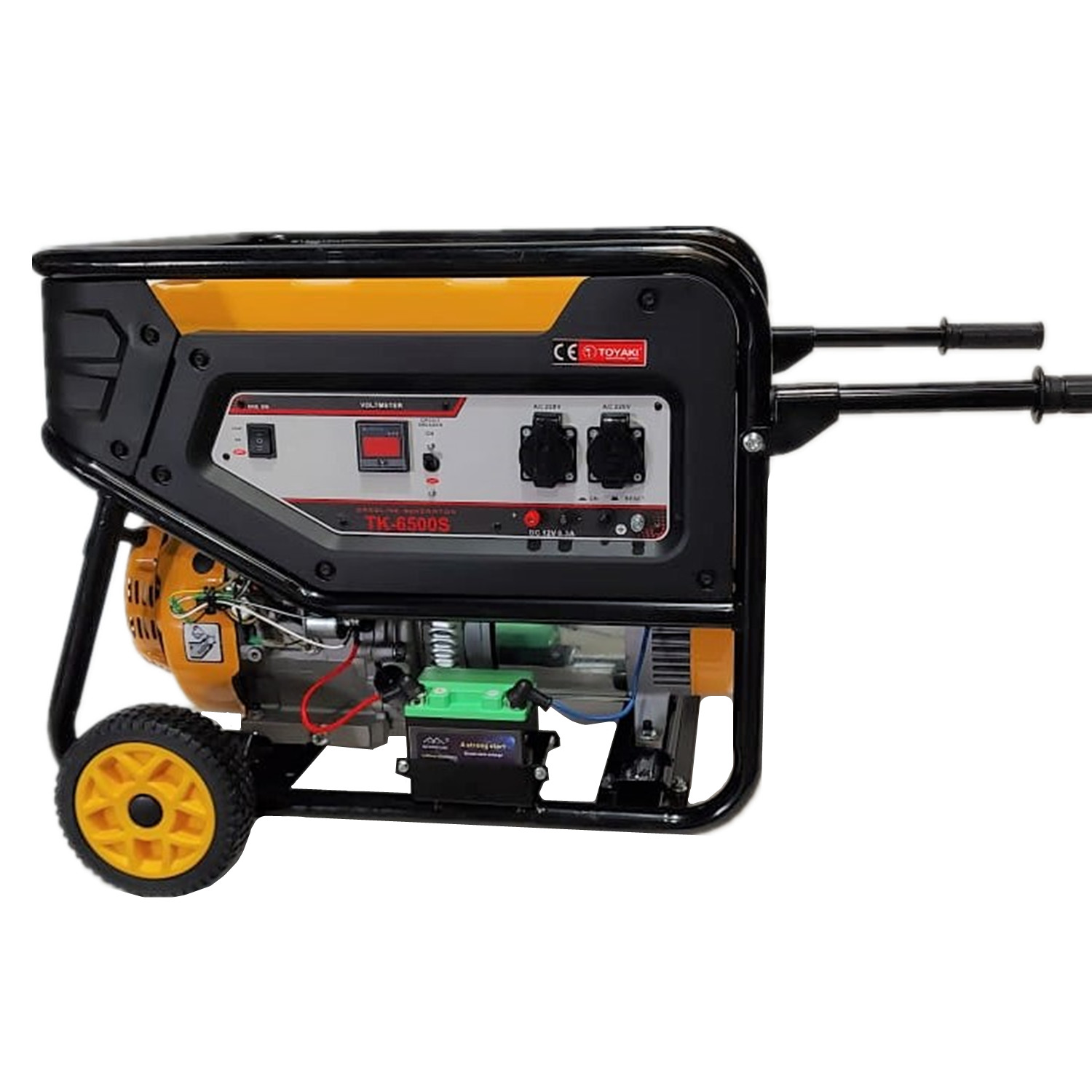 GENERADOR ELECTRICO BENCINERO 13HP TOYAKI TK-6500S - 1