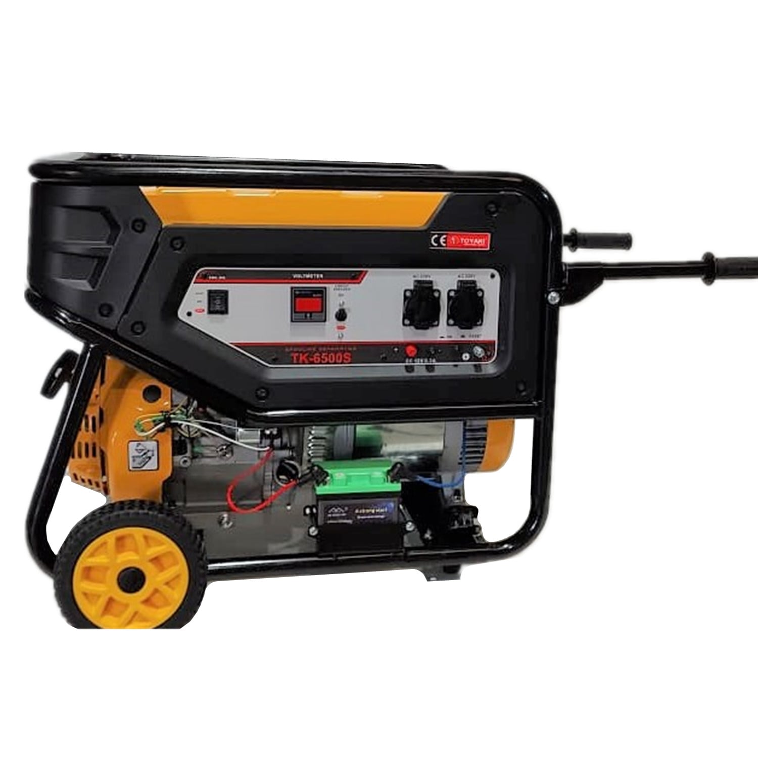 GENERADOR ELECTRICO BENCINERO 13HP TOYAKI TK-6500S - 2