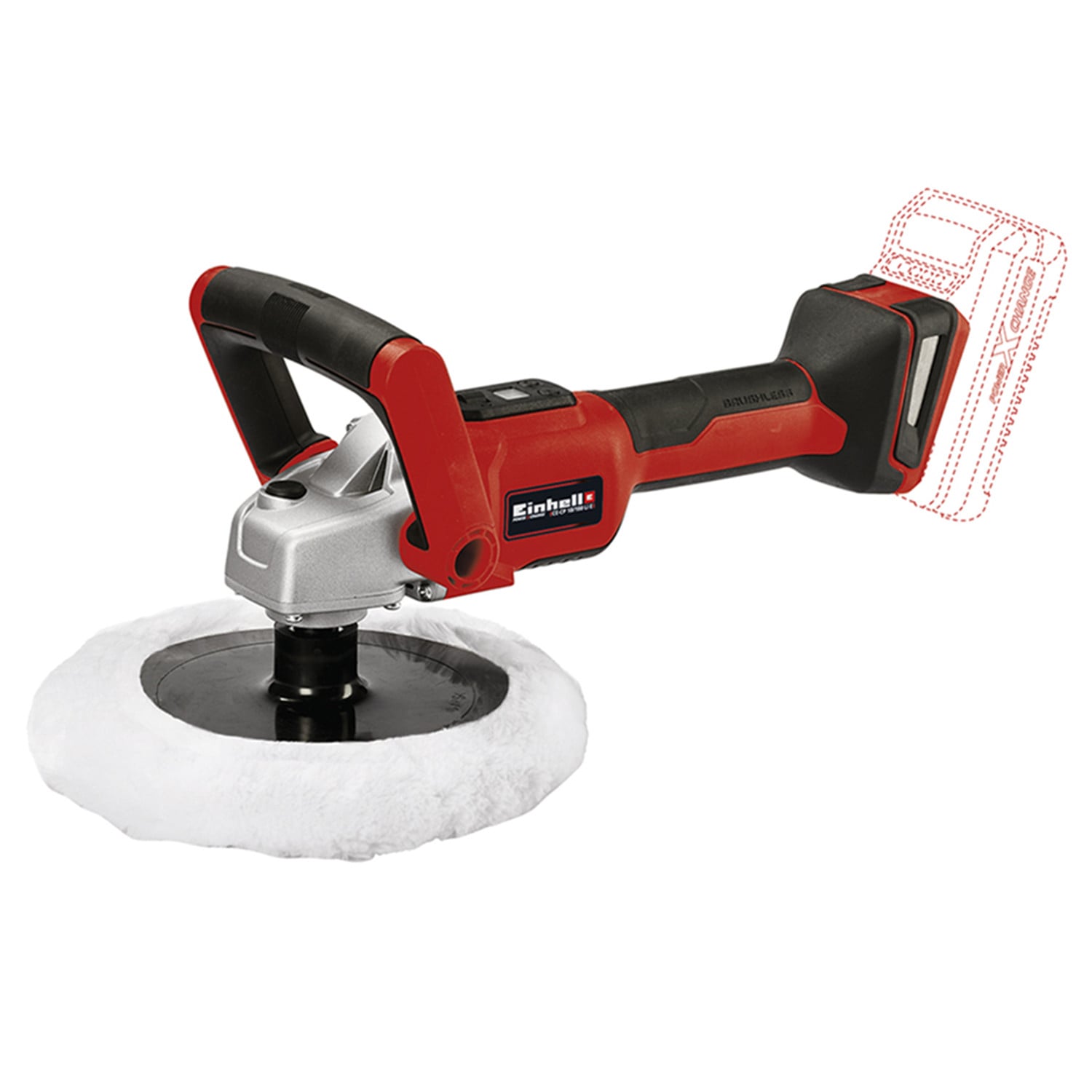PULIDORA 18V 180MM CE-CP 18/180 LI E-SOLO EINHELL - 1