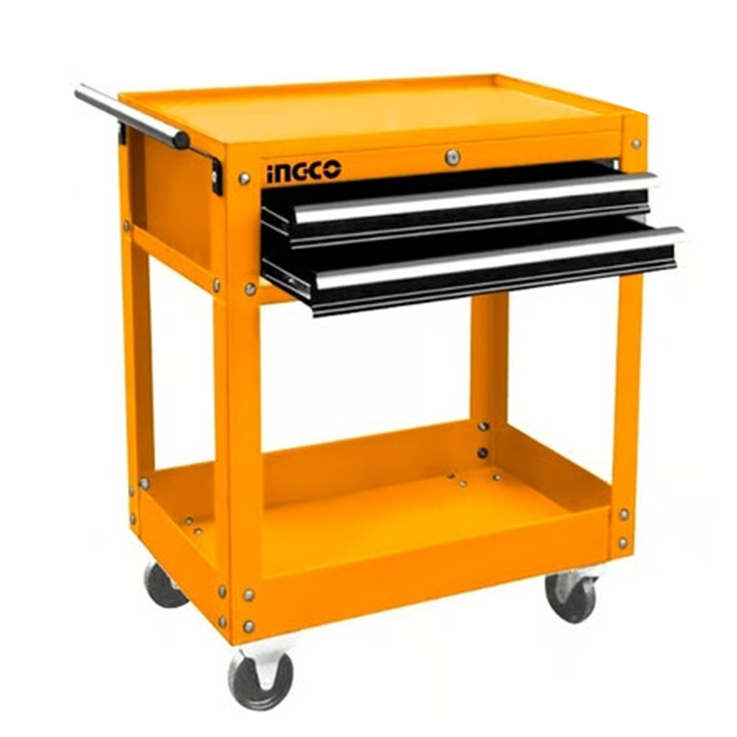 CARRO PORTA HERRAMIENTAS INGCO HPTCT021 INDUSTRIAL 2 CAJONES 2 NIVELES - 1