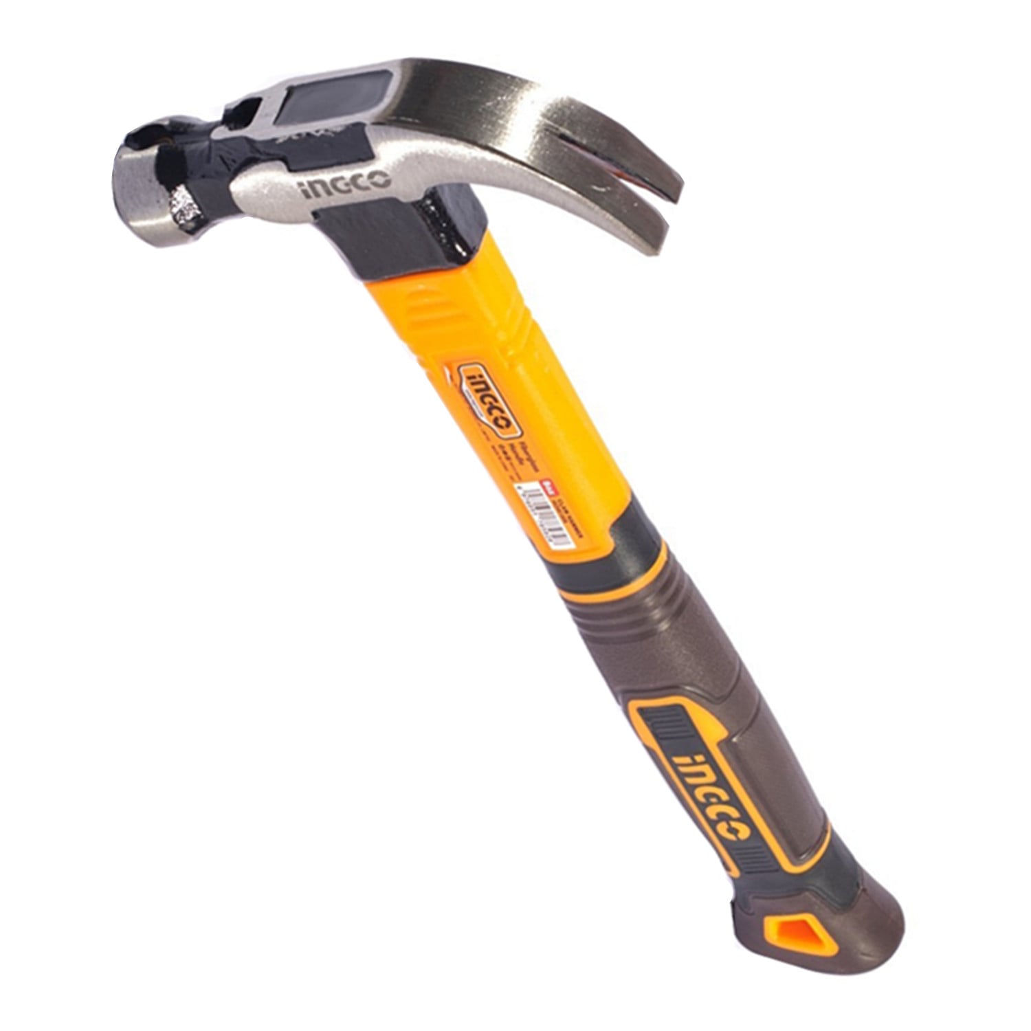 MARTILLO INGCO CARPINTERO MANGO FIBRA 8OZ HCH81008 - 1