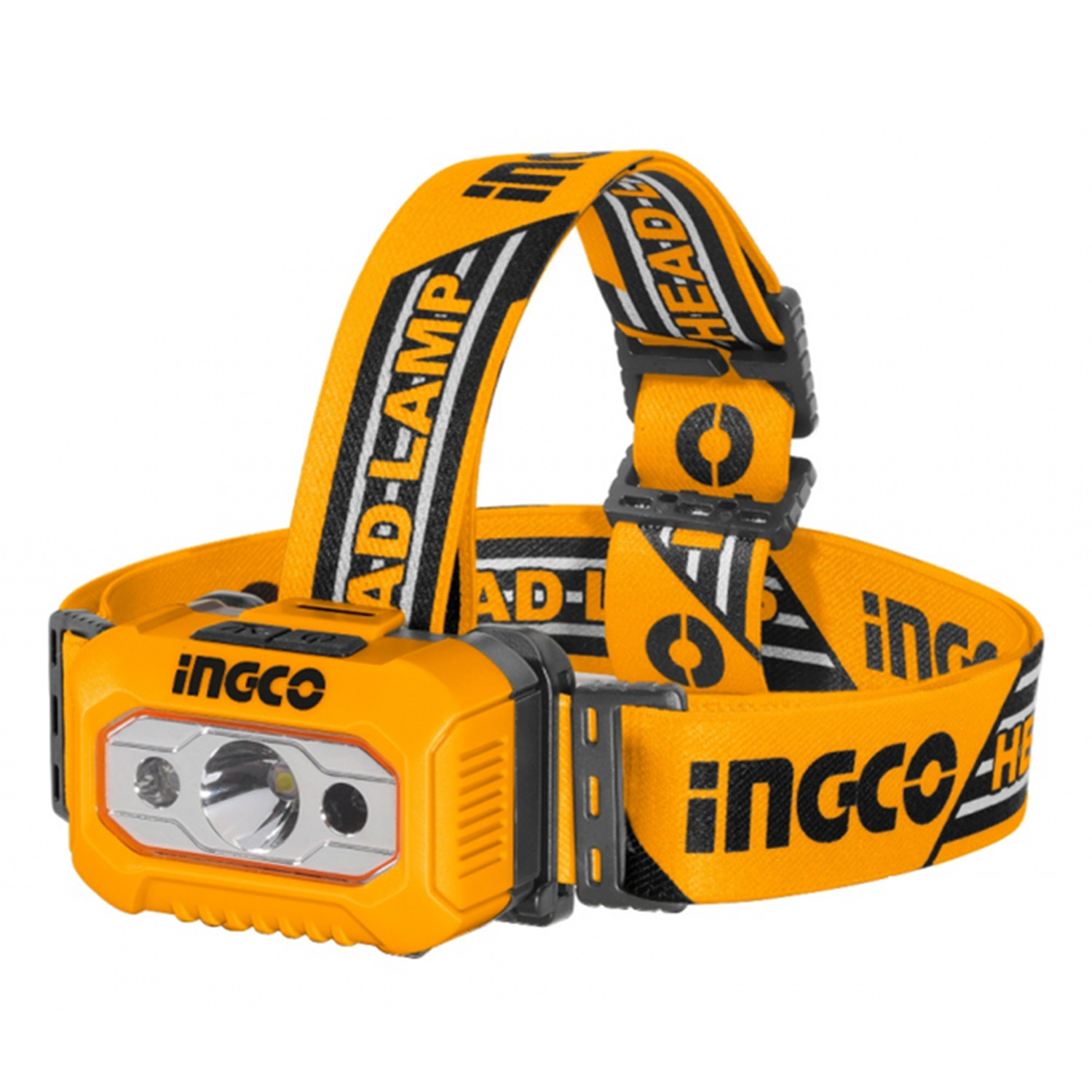 LINTERNA FOCO LED FRONTAL CABEZA 200 LUMENS INGCO - 1