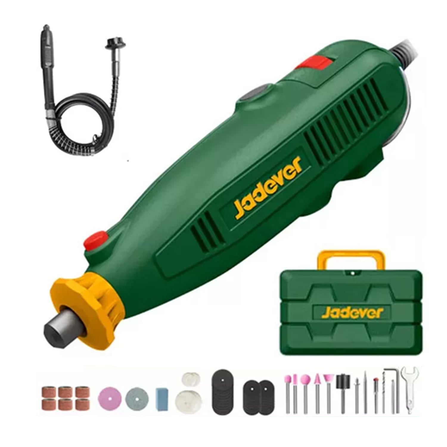 HERRAMIENTA ROTATIVA MINI TORNO MULTIUSO +52 ACC 130W JADEVER - 1