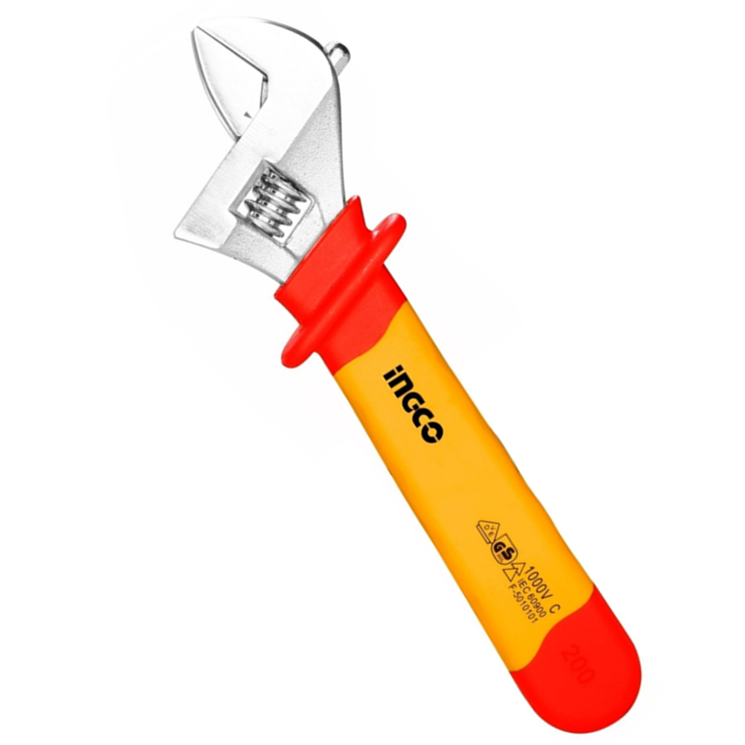 LLAVE FRANCESA AJUSTABLE AISLADO 8 PULGADAS INGCO - 1