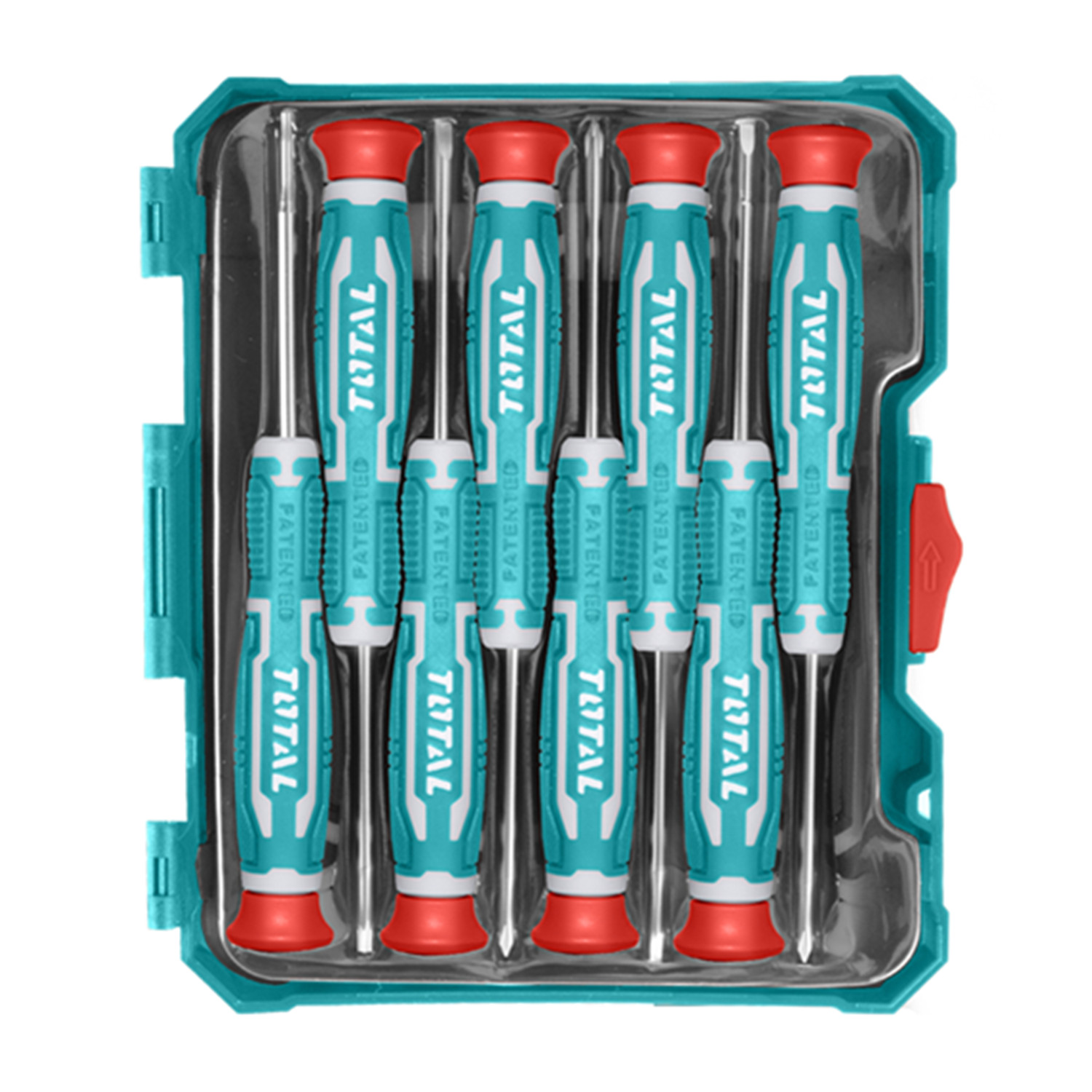 KIT JUEGO DE DESTORNILLADORES DE PRECISION 8 PIEZAS TOTAL - 1