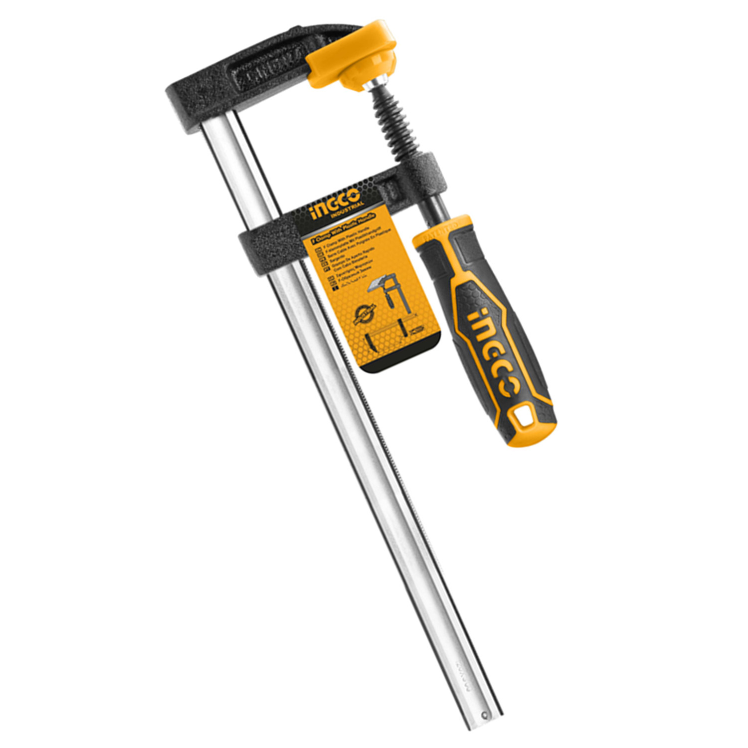 PRENSA F SARGENTO CARPINTERO 120 X 500 MM INGCO HFC021202 - 1