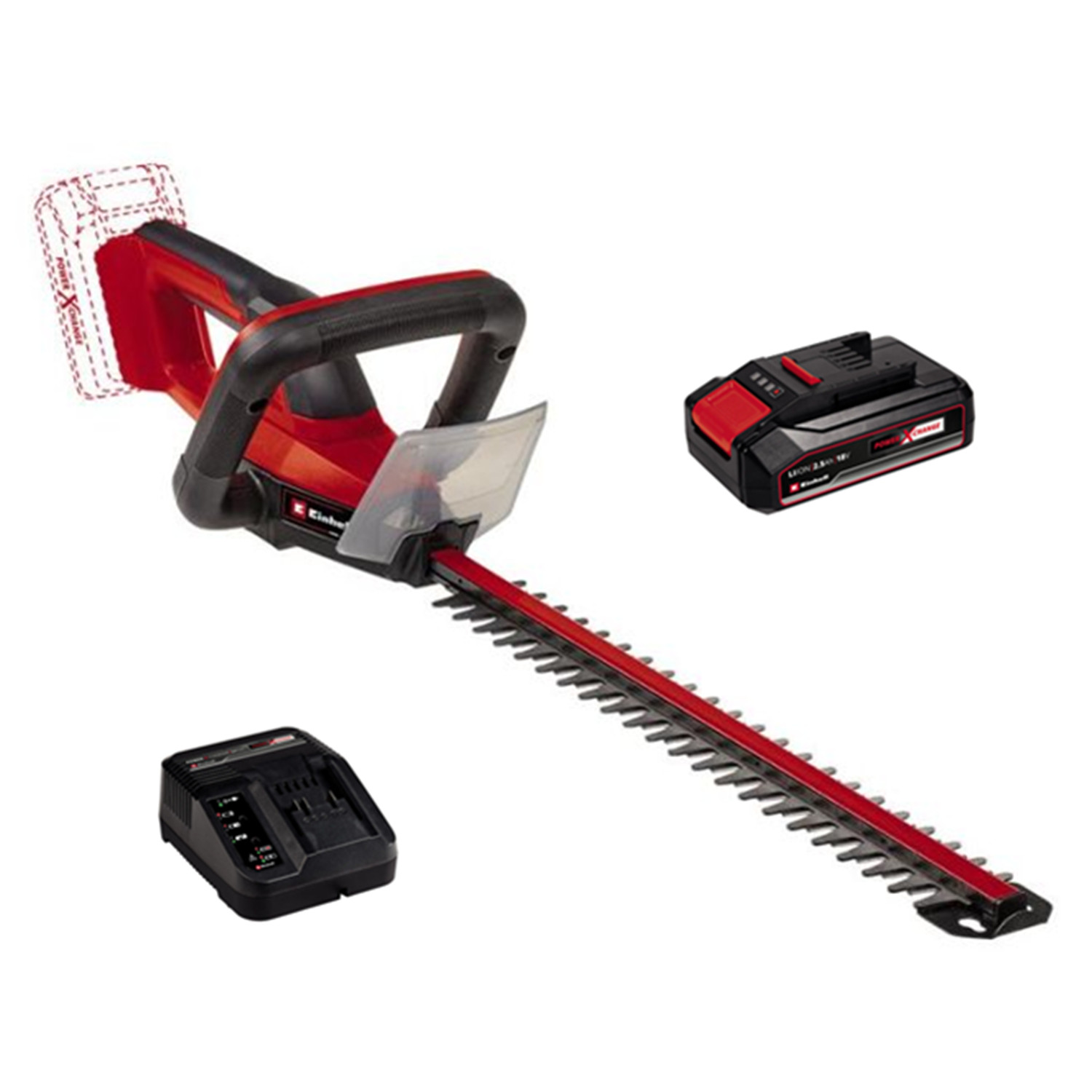 CORTASETOS 18V GC-CH 18/40 LI SOLO BAT + CARG EINHELL - 1