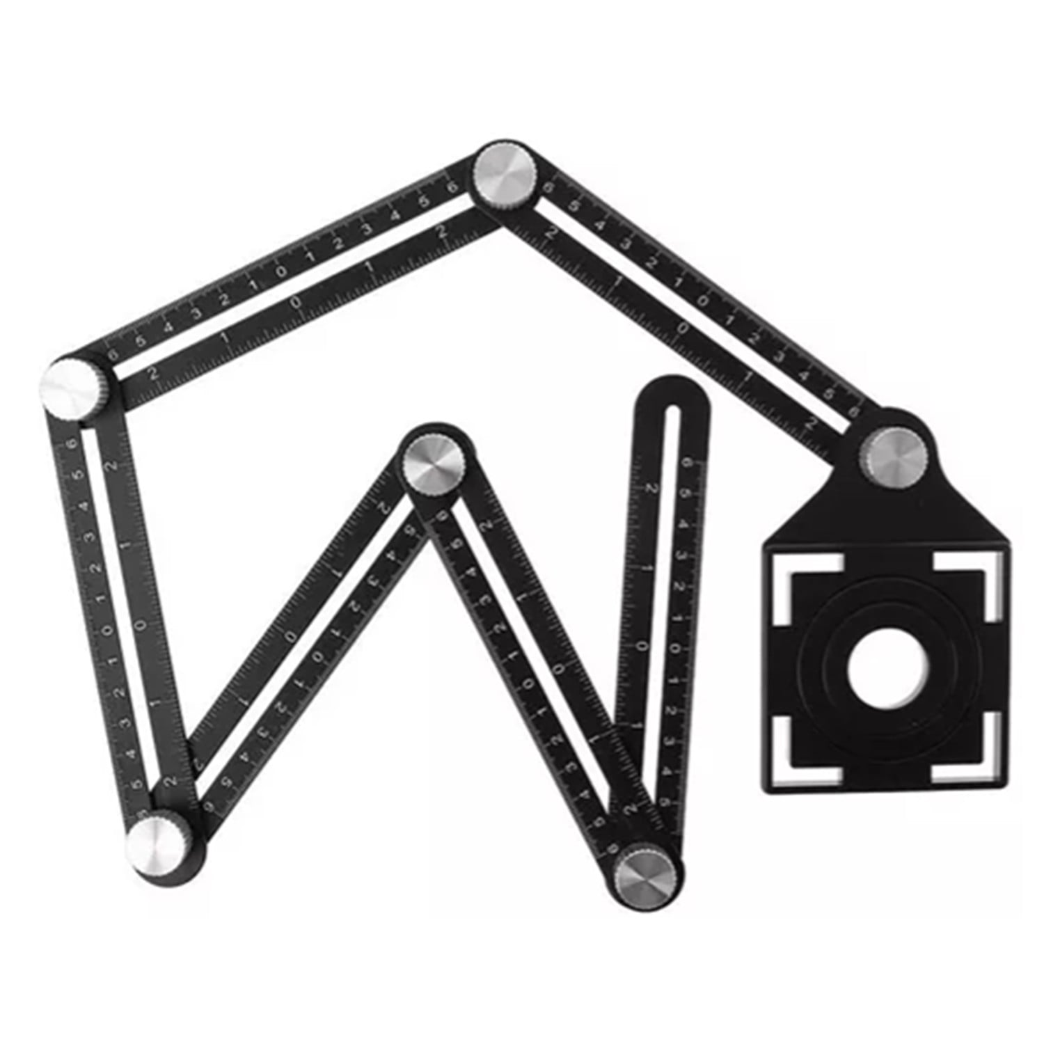 ESCUADRA REGLA AJUSTABLE AZULEJO CERAMICA PORCELANATO MK1065 - 1