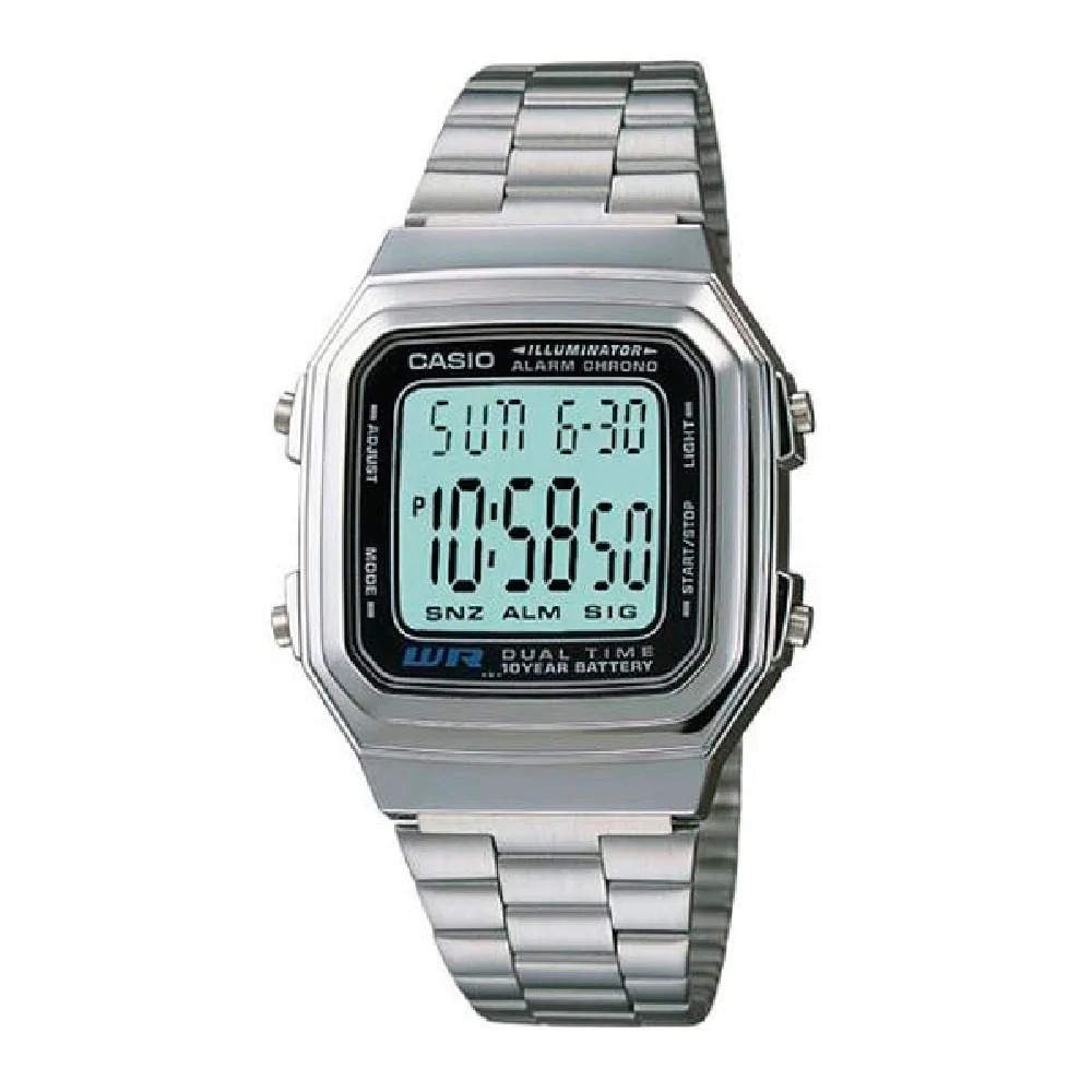 RELOJ CASIO UNISEX A178WA-1ADF - 1
