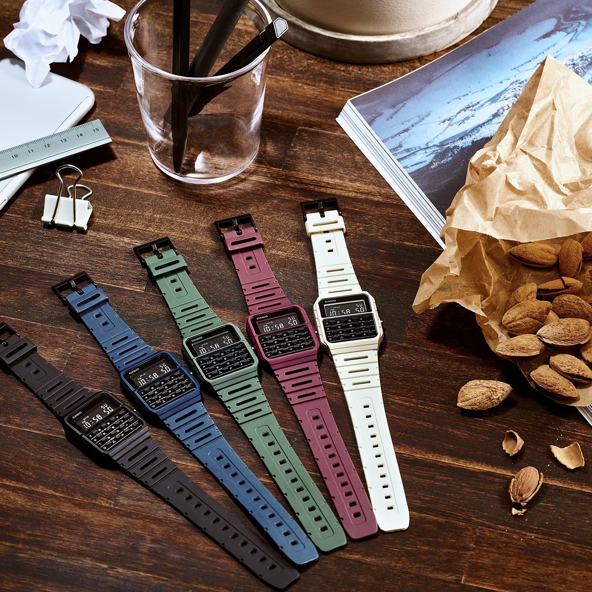 RELOJ CASIO HOMBRE CA-53WF-8BDF - 4