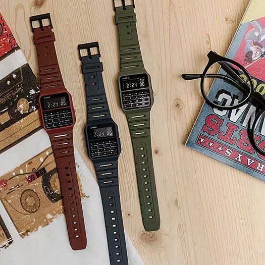 RELOJ CASIO HOMBRE CA-53WF-8BDF - 6