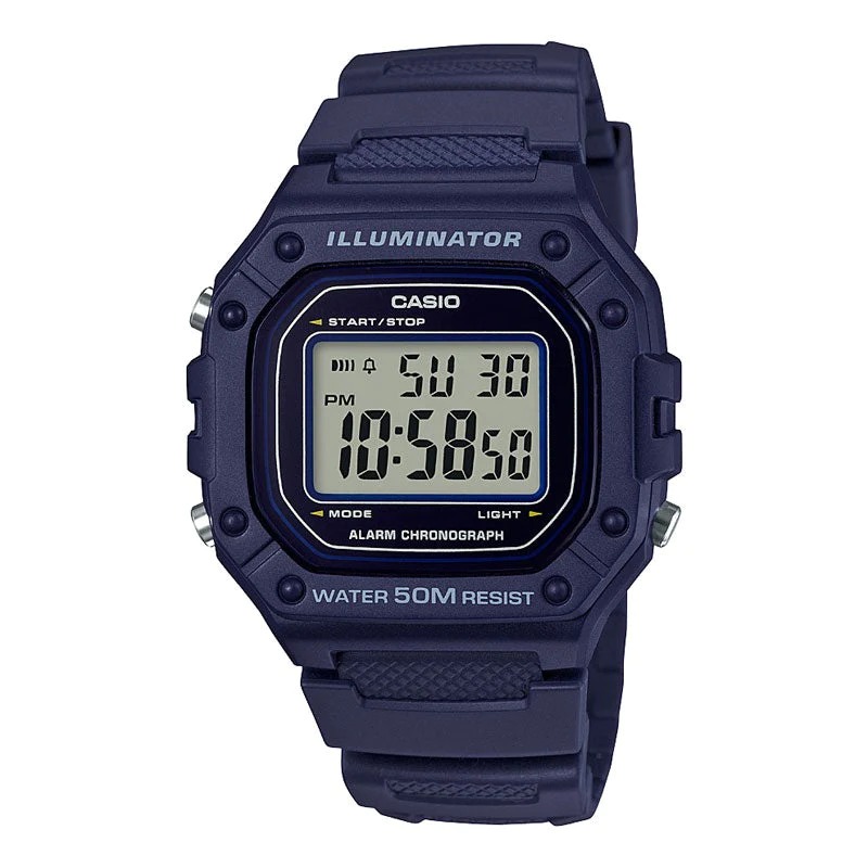 RELOJ CASIO HOMBRE W-218H-2AVDF - 1