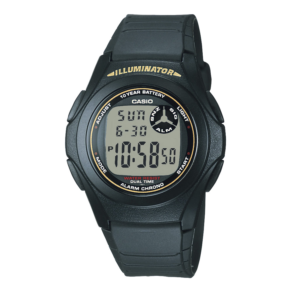 RELOJ CASIO HOMBRE F-200W-9ADF - 1