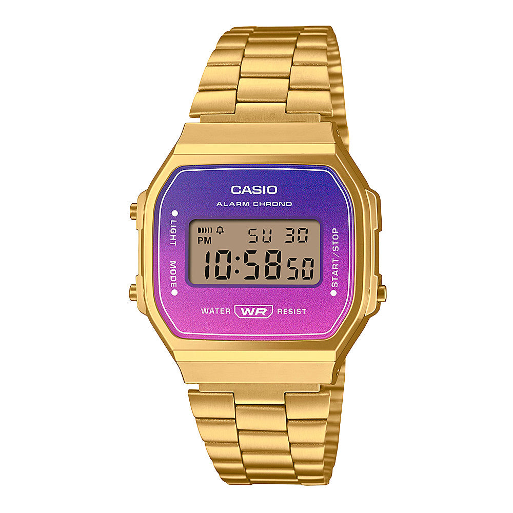 RELOJ CASIO UNISEX A168WERG-2ADF - 1