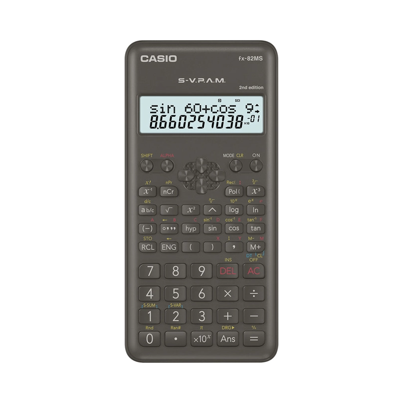 CALCULADORA CIENTIFICA CASIO FX-82MS-2 - 1