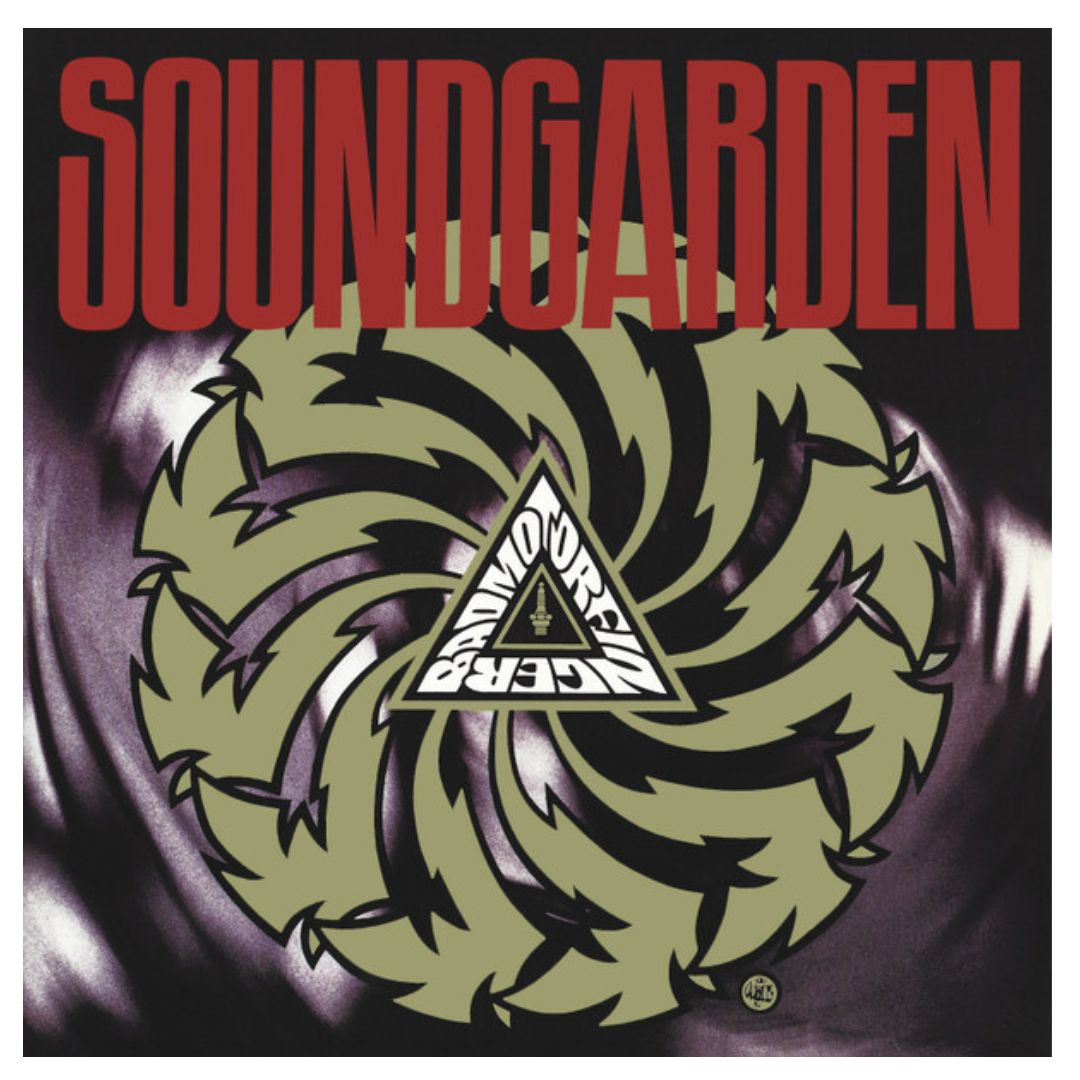 Felpa Con Cappuccio Soundgarden 'Black Blade Motor' - Uomo, Nero, Vestibilità Regular
