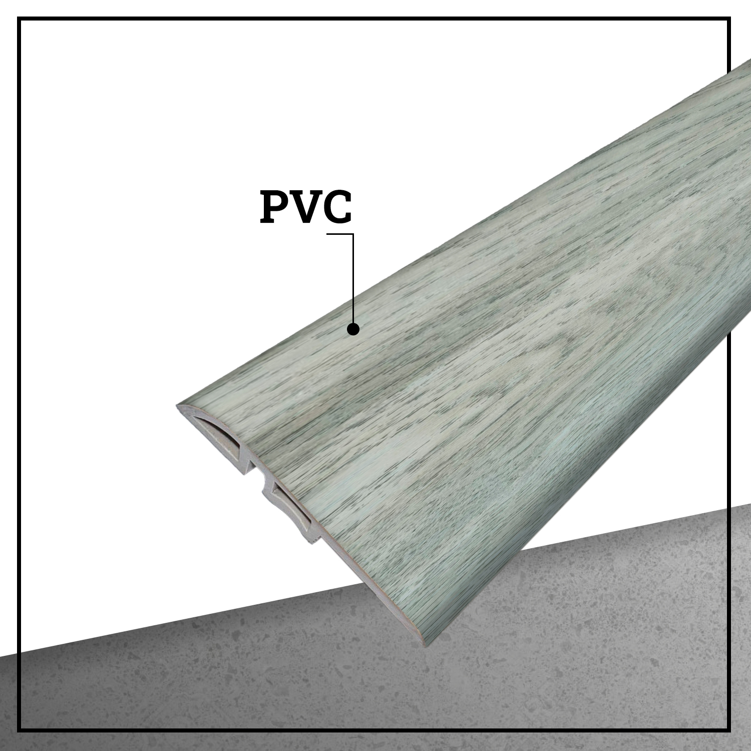 CUBREJUNTA REDUCTOR PVC 2MT X 45MM COLOR BEIGE MILAN - 3