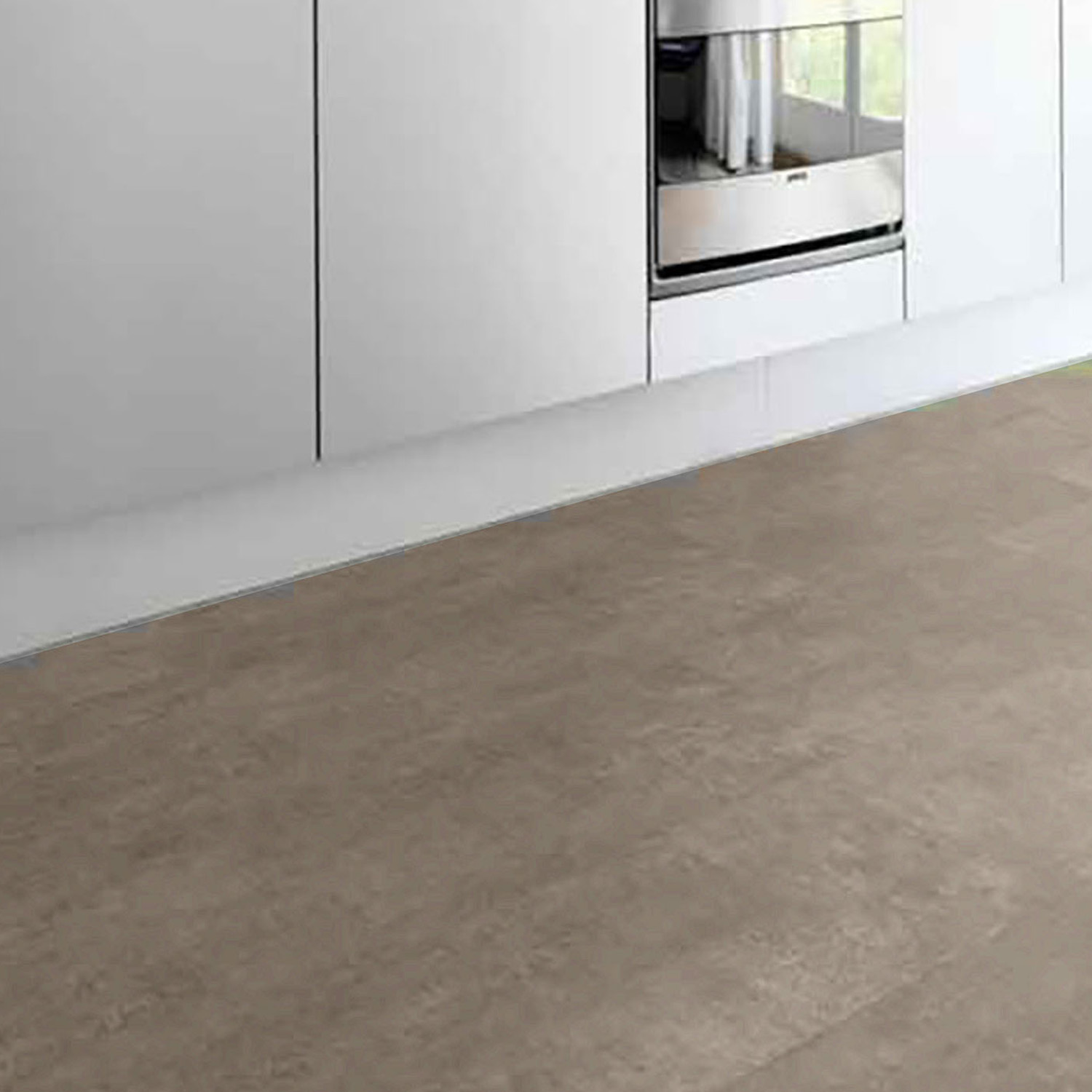 PISO FLOTANTE VINÍLICO HOGA SPC CLICK 3.5 MM + EVA 1 MM X 18 CM X 122 CM GRIS MARMOL - 5